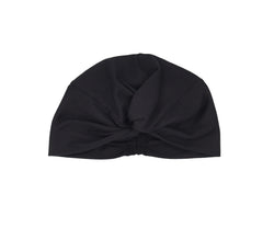 Wool Twist Turban- Black