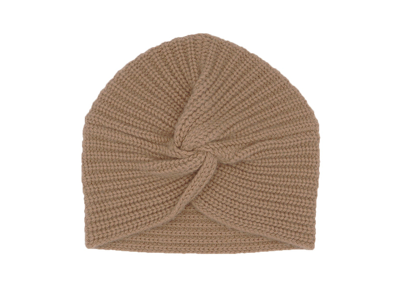 Cashmere Turban- Camel