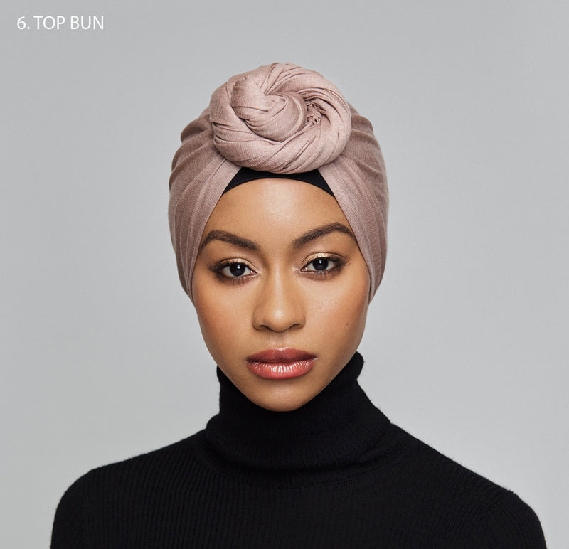10-in-1 Turban- light mocha
