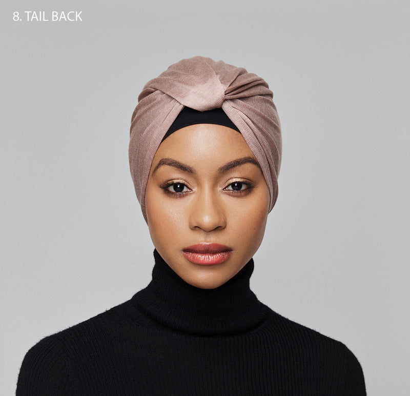 10-in-1 Turban- light mocha