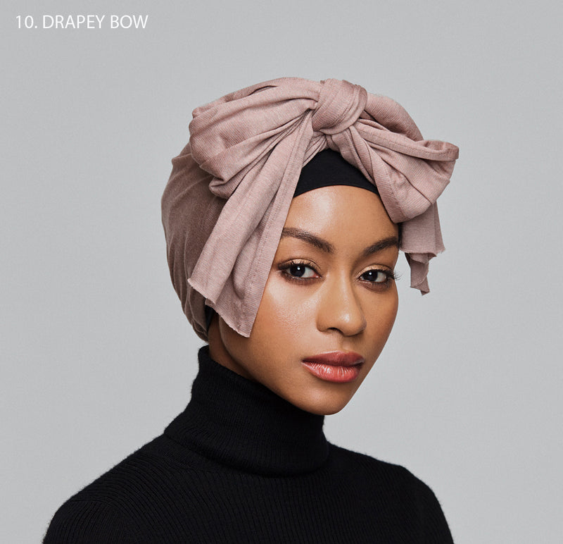 10-in-1 Turban- light mocha