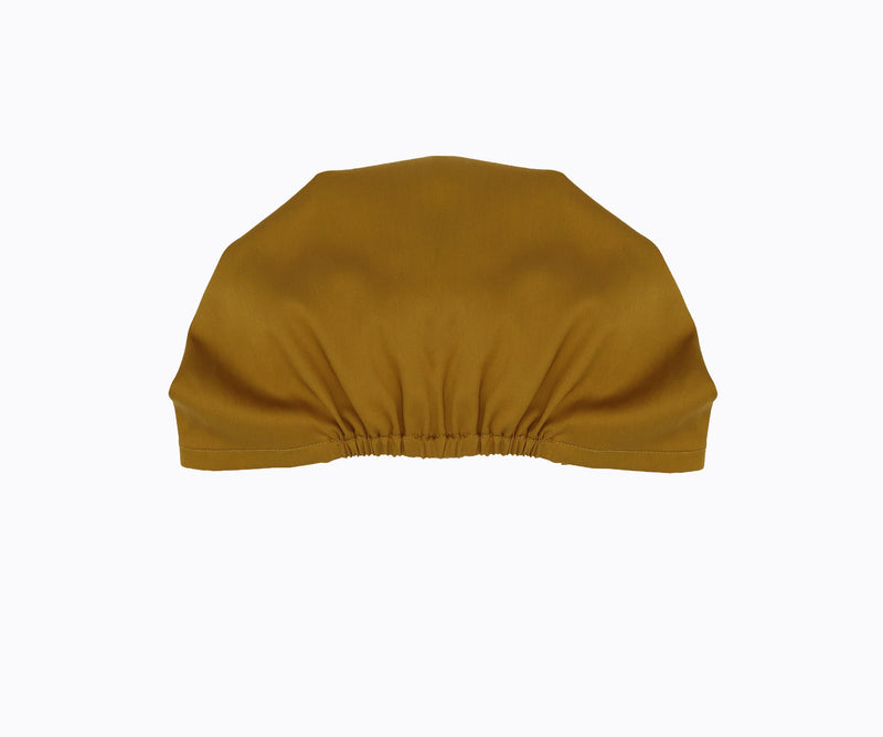 Top-Bun Turban- vintage gold